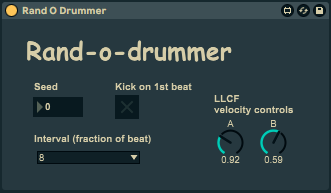 Rand-O-Drummer